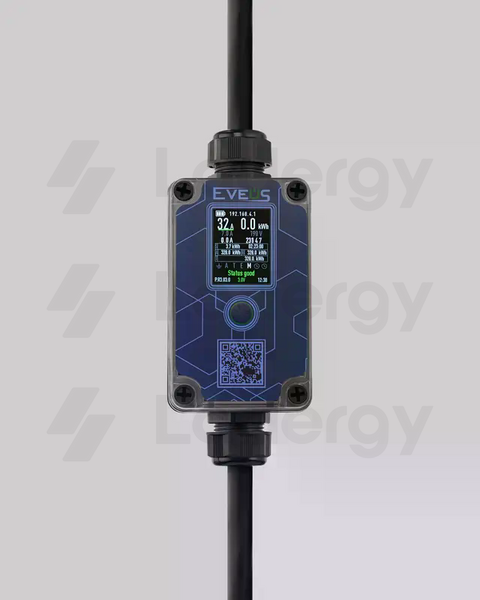 Зарядний пристрій EVEUS Pro 32A 1Ф Type 2 EVS-32-E05-3-PRO фото