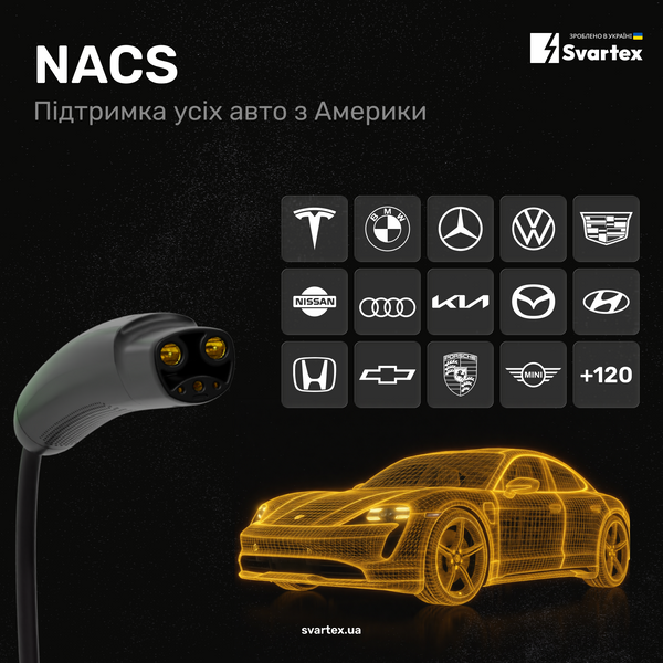 Svartex Gen2 PRO NACS 7,4кВт SVM&ndash;32-N05&ndash;PRO фото