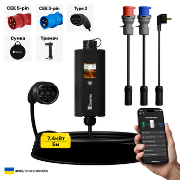 Svartex Gen2 PRO Type2 7,4кВт SVM&ndash;32-E05&ndash;PRO фото