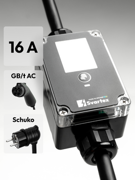 Мобільний зарядний пристрій Svartex Gen1 16A GB/t AC SVM-16-G05-S-GEN1 фото